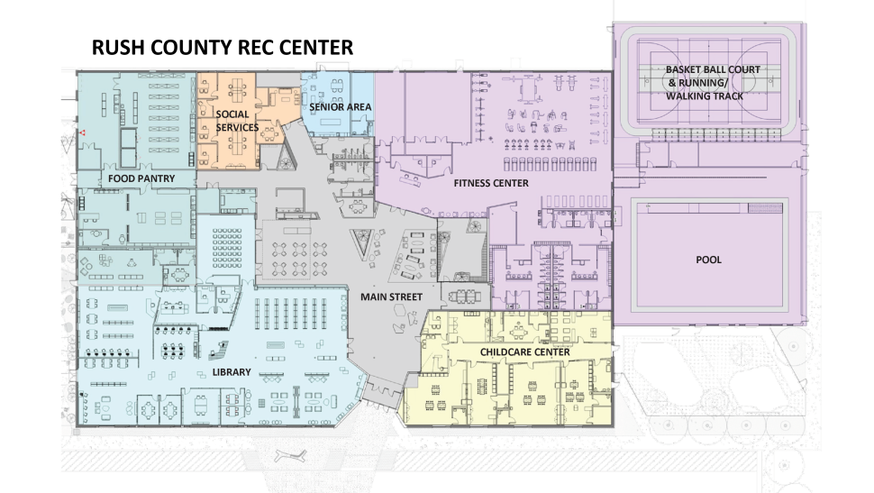 REC Center Floor Plan